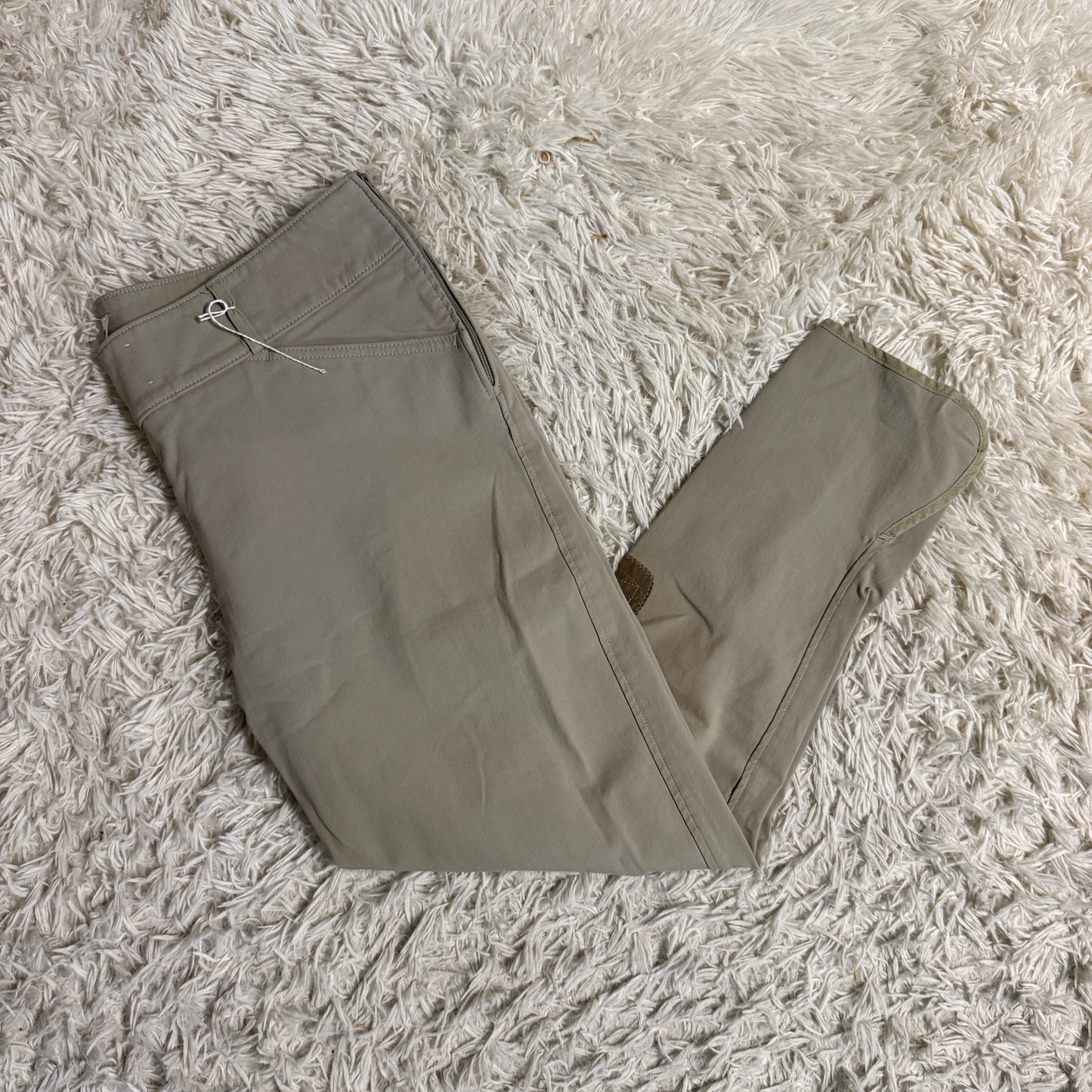 Women’s Size 36R Tan Tailored Sportsman Knee Patch Horseback Riding Breeches
