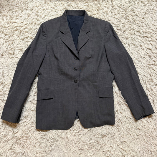 Women’s Size 12R Grey Tailored Sportsman Horseback Riding Show Coat