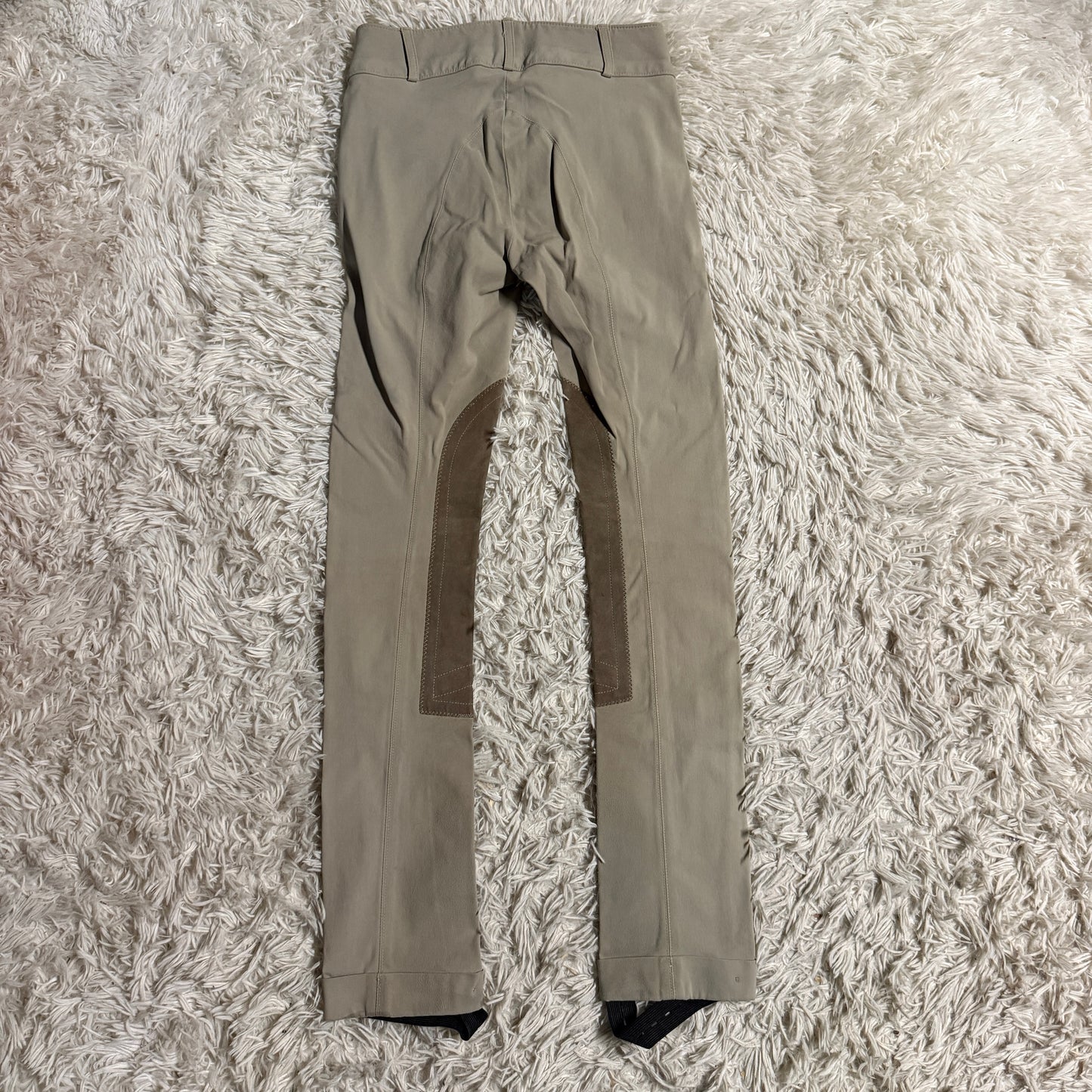 Child’s Size 12R Tan Tailored Sportsman Knee Patch Horseback Riding Breeches