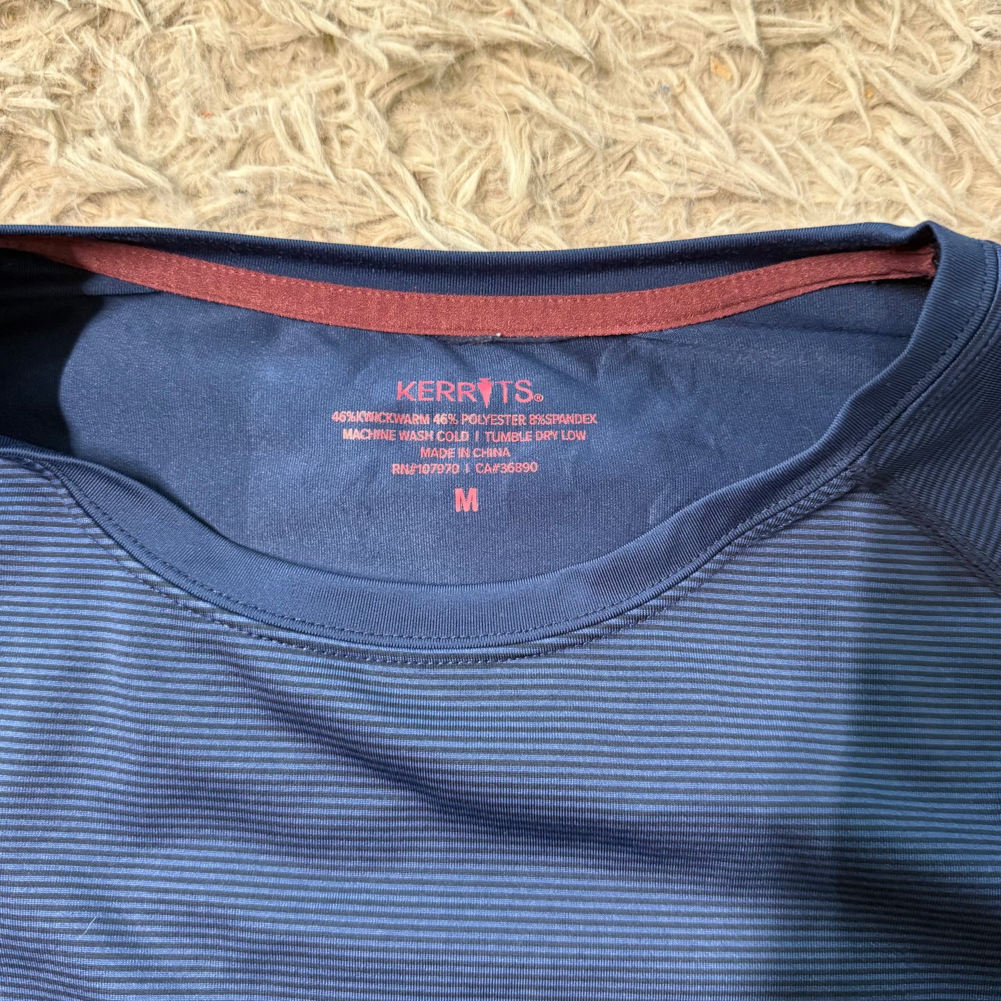Women’s Medium Blue Kerrits Long Sleeve Horseback Riding Sunshirt