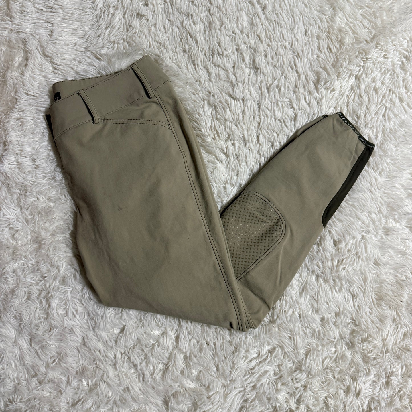 Women’s Size 34R Tan Pikeur Knee Patch Horseback Riding Breeches