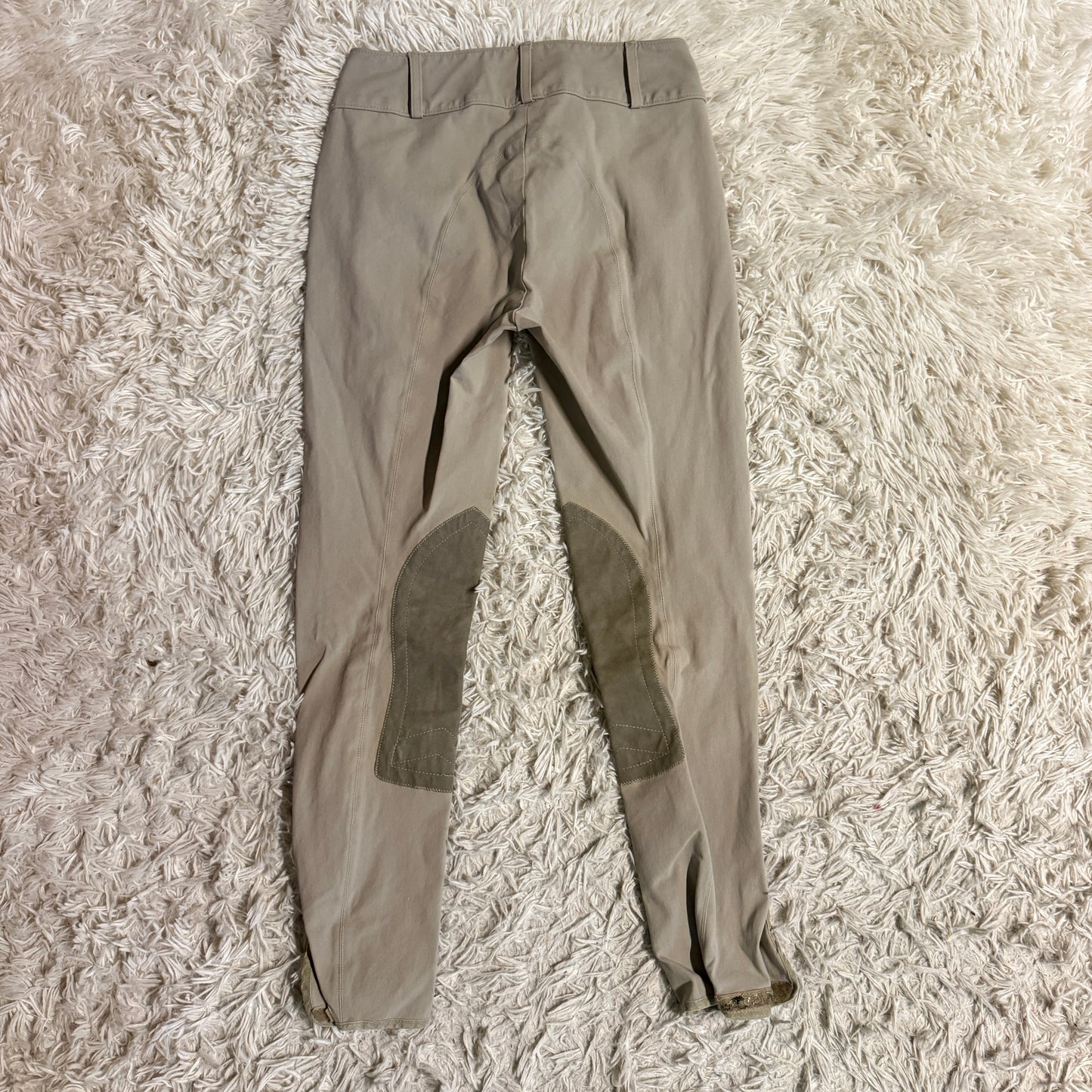 Women’s Size 24L Tan Tailored Sportsman Knee Patch Horseback Riding Breeches