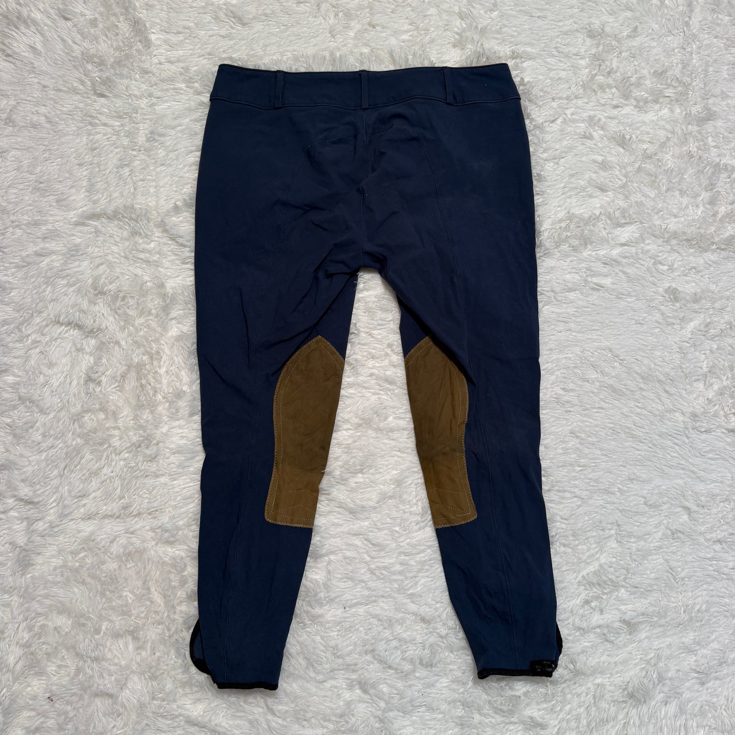 Women’s Size 34R Blue Tailored Sportsman Knee Patch Horseback Riding Breeches