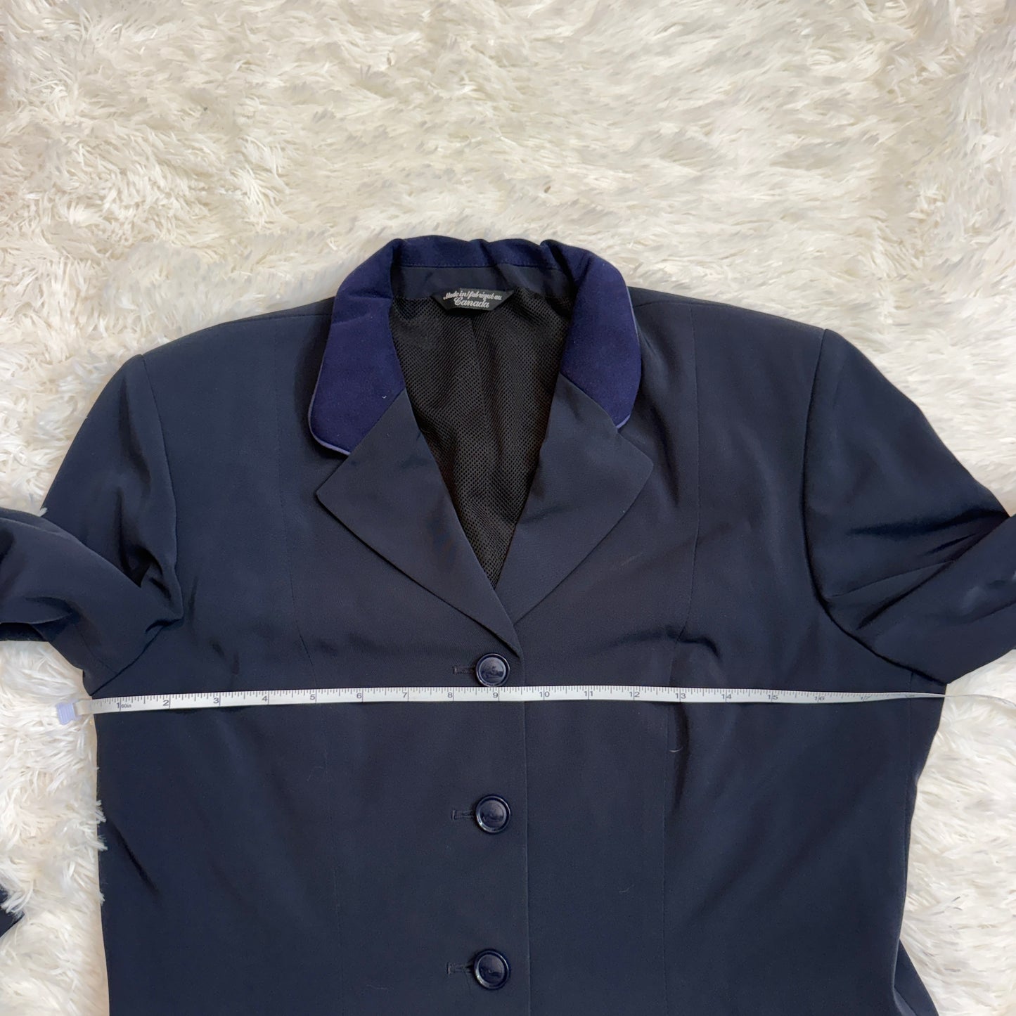 Women’s Size 14R Navy Grand Prix Horseback Riding Show Coat