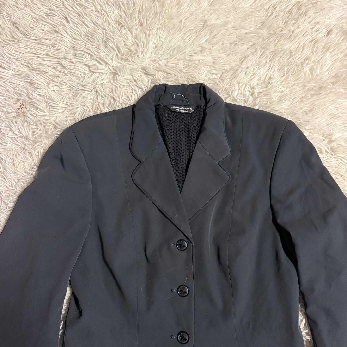 Women’s Size 12R Grey Grand Prix Horseback Riding Show Coat