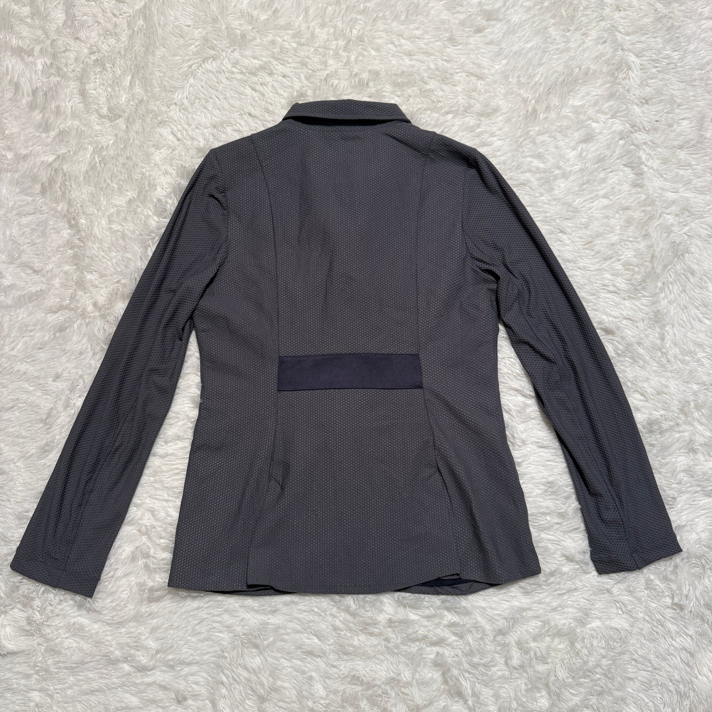 Women’s Size 34 Grey Free Ride Equestrian Mesh Horseback Riding Show Coat
