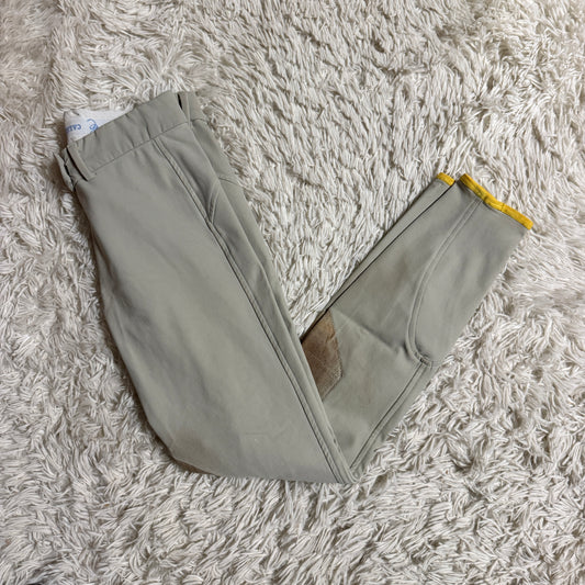Women’s Size 24R Tan Callidae Knee Patch Horseback Riding Breeches