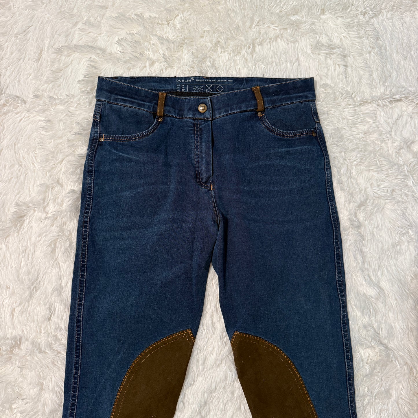 Women’s Size 28R Jean Dublin Knee Patch Horseback Riding Breeches