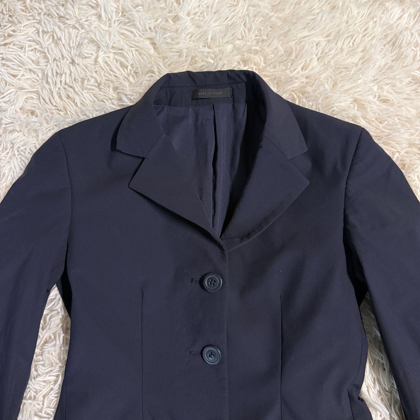 Child’s Size 10R Navy RJ Classics Orange Label Horseback Riding Show Coat