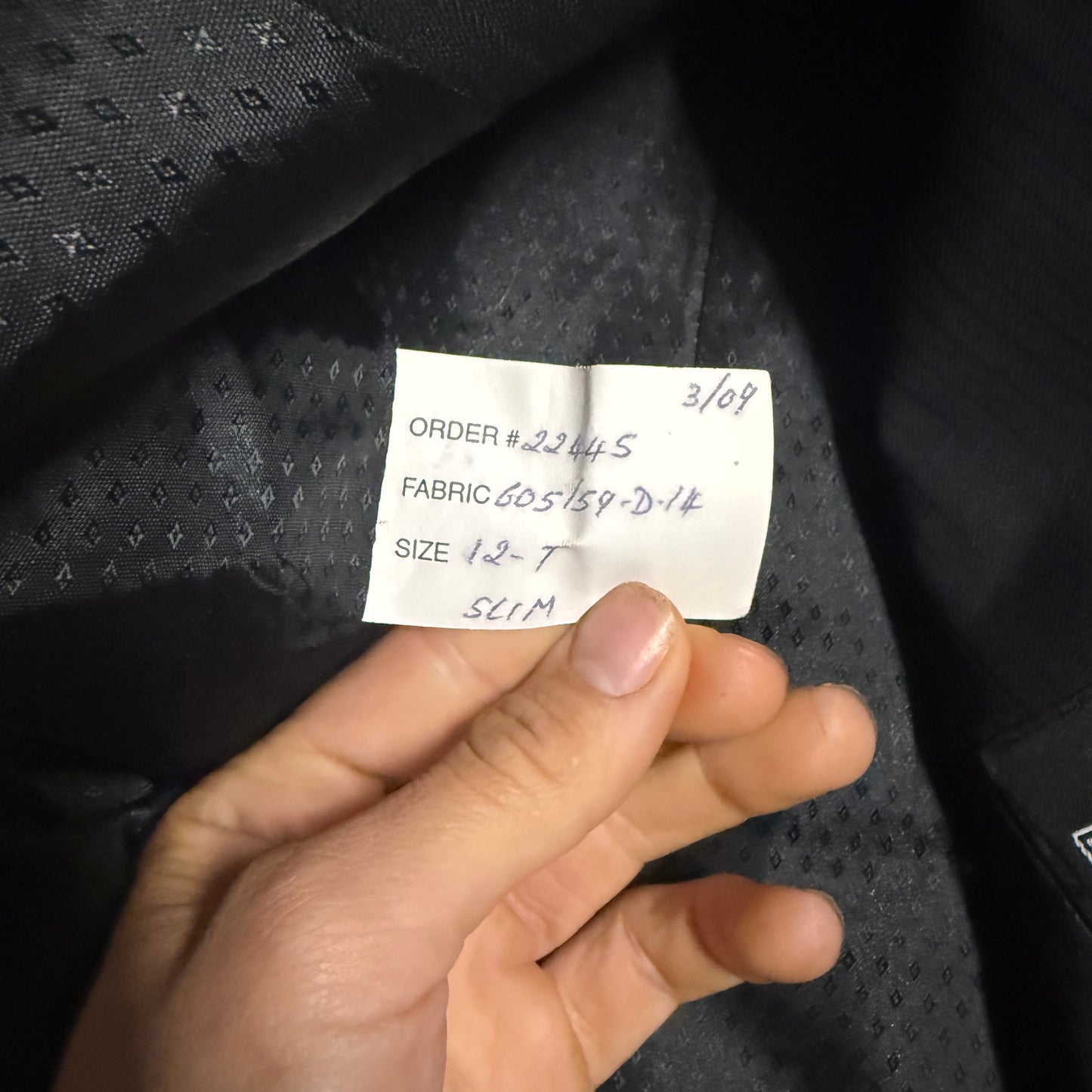 Women’s Size 12T Slim Black Grand Prix Horseback Riding Show Coat