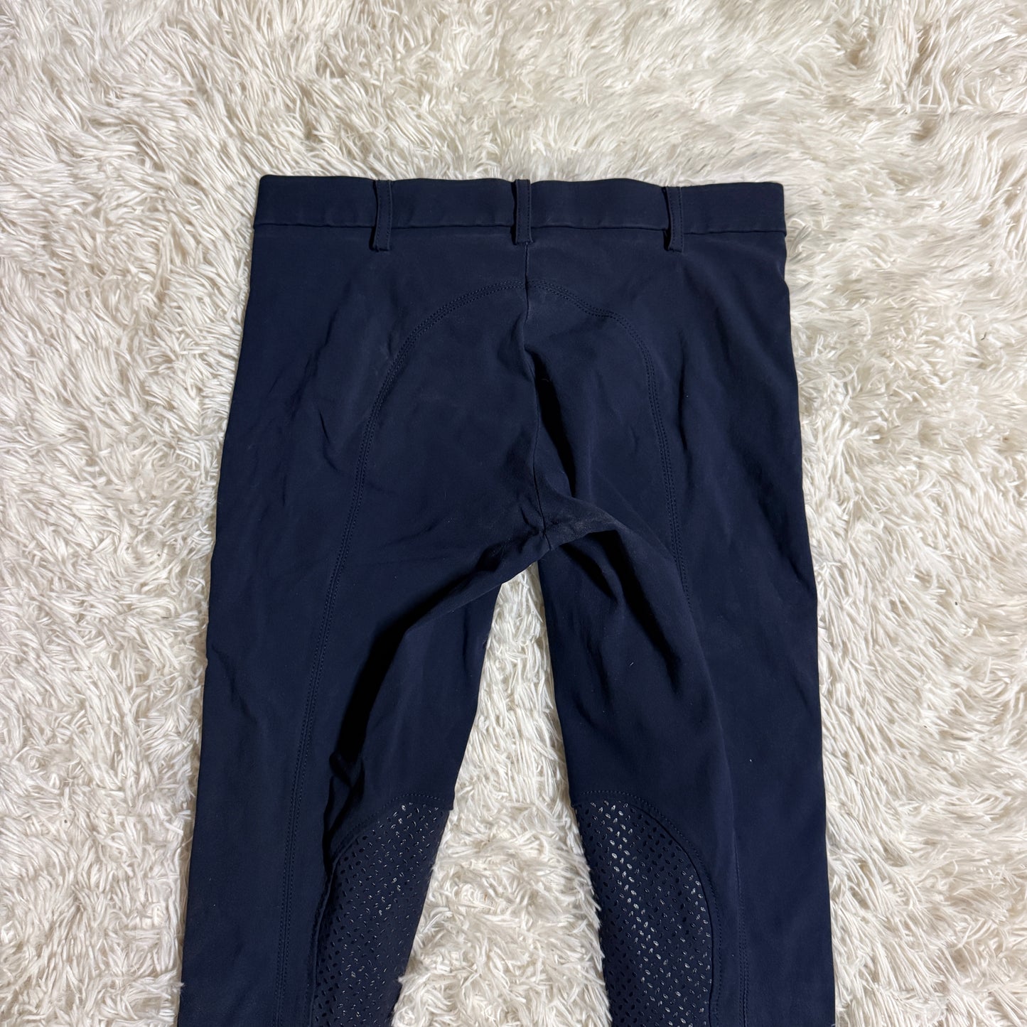 Women’s Size 22R Navy Pikeur Knee Patch Horseback Riding Breeches