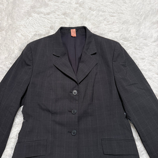 Women’s Size 8R Black RJ Classics Prestige Horseback Riding Show Coat