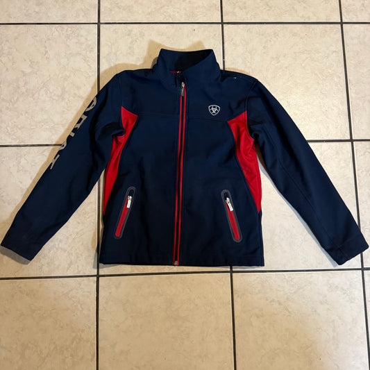 Child’s Medium Navy/Red Ariat Team Horseback Riding Jacket