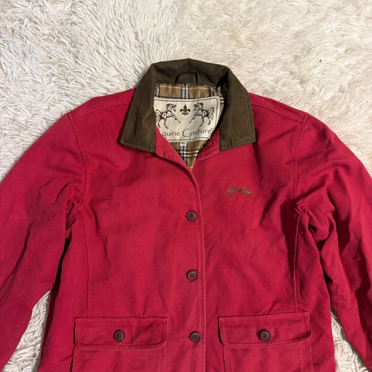 Women’s XL Red Equine Couture Cambridge Horseback Riding Jacket