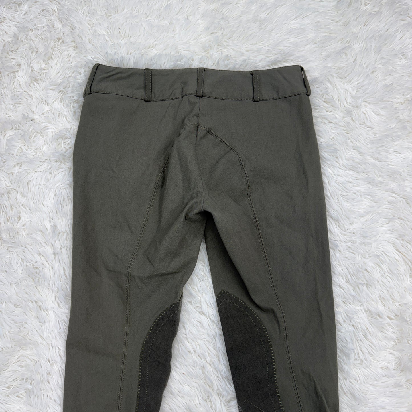 Women’s Size 30R Green Shires Knee Patch Horseback Riding Breeches