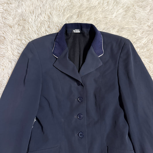 Women’s Size 8R Navy Grand Prix Horseback Riding Show Coat
