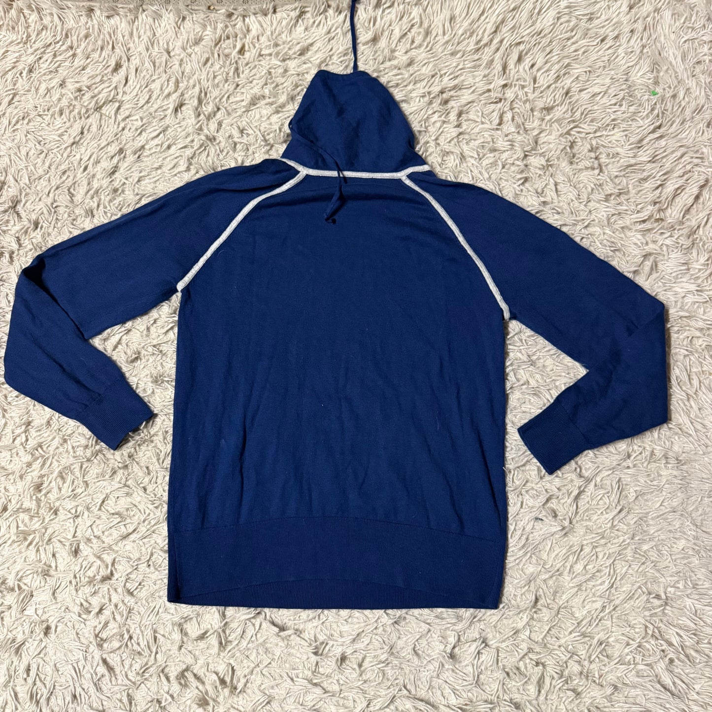 Women’s Medium Blue Essex Classics Long Sleeve Horseback Riding Pullover Sweater