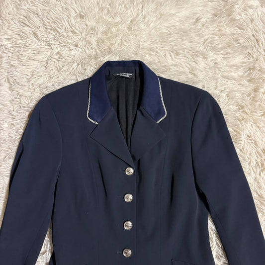 Women’s Size 10R Slim Navy Grand Prix Horseback Riding Show Coat