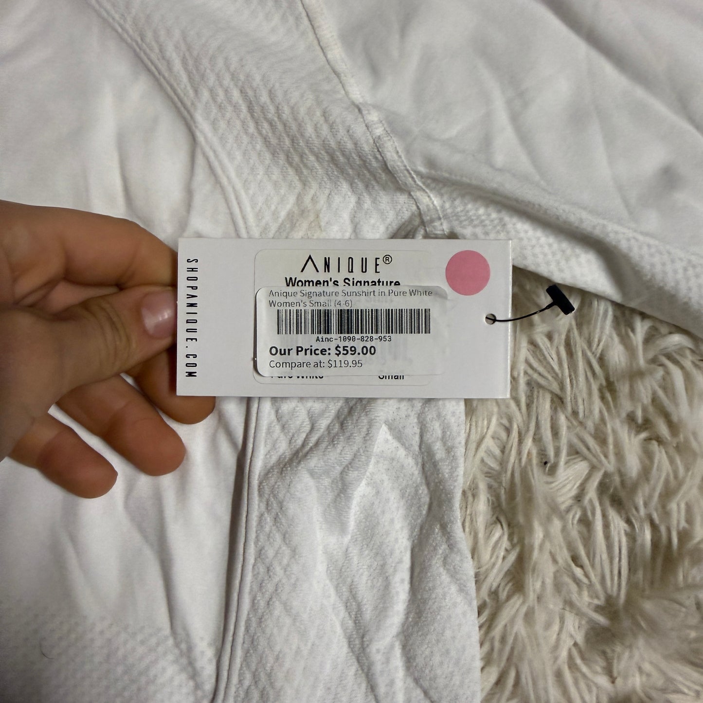 New Women’s Small Anique Long Sleeve Horseback Riding Shirt