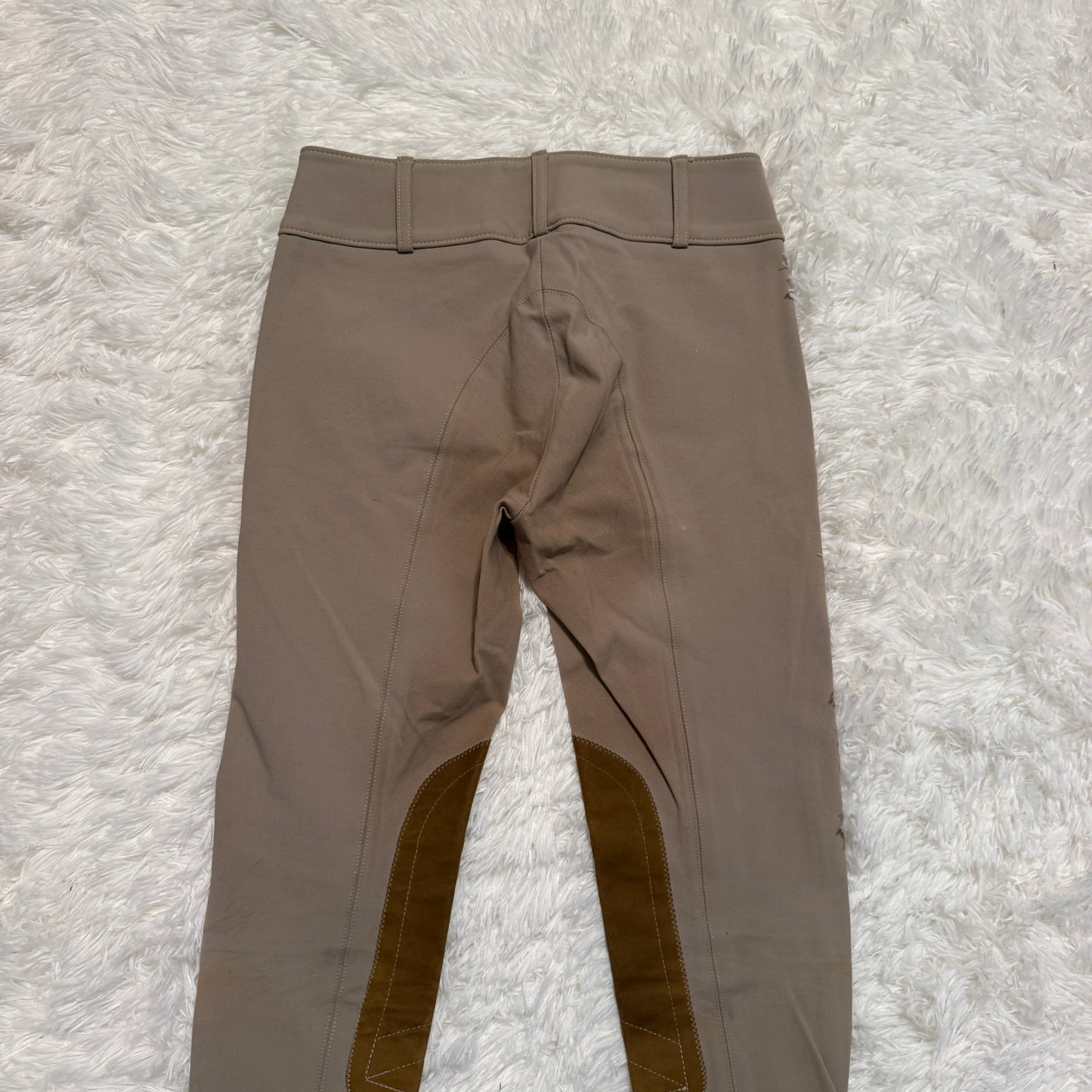 Child’s Size 12R Tan Tailored Sportsman Knee Patch Horseback Riding Breeches