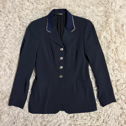 Women’s Size 10R Slim Navy Grand Prix Horseback Riding Show Coat