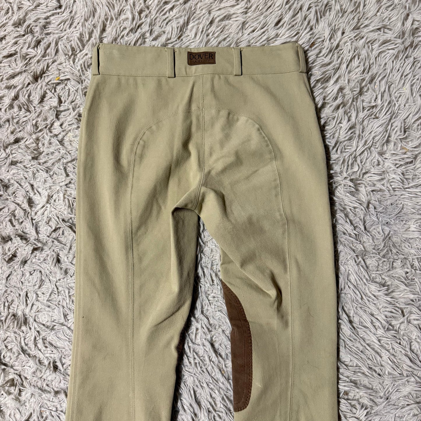 Girl’s Size 14 Tan Dover Knee Patch Horseback Riding Jodphurs