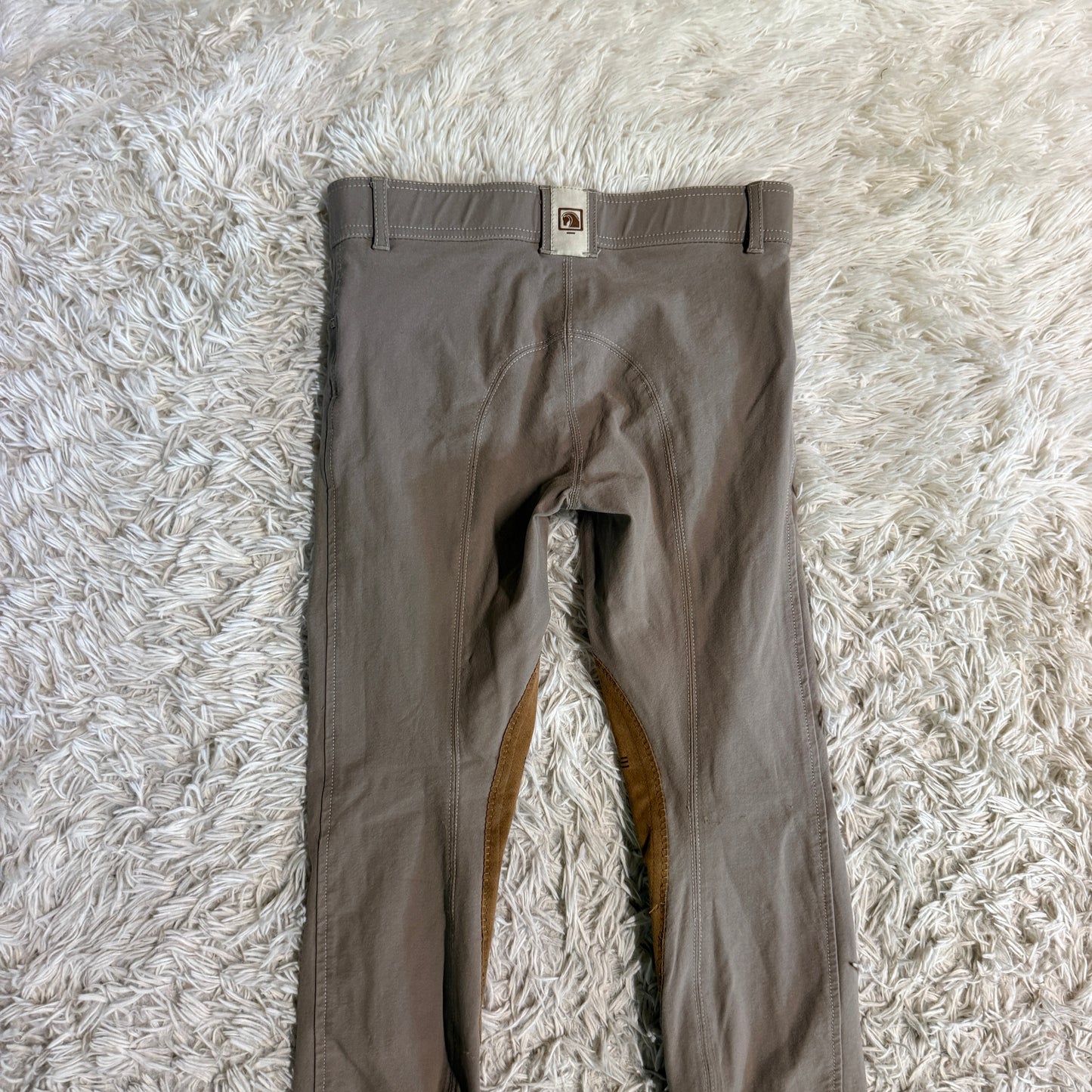 Child’s Size 14R Tan Romfh Knee Patch Horseback Riding Jodphurs
