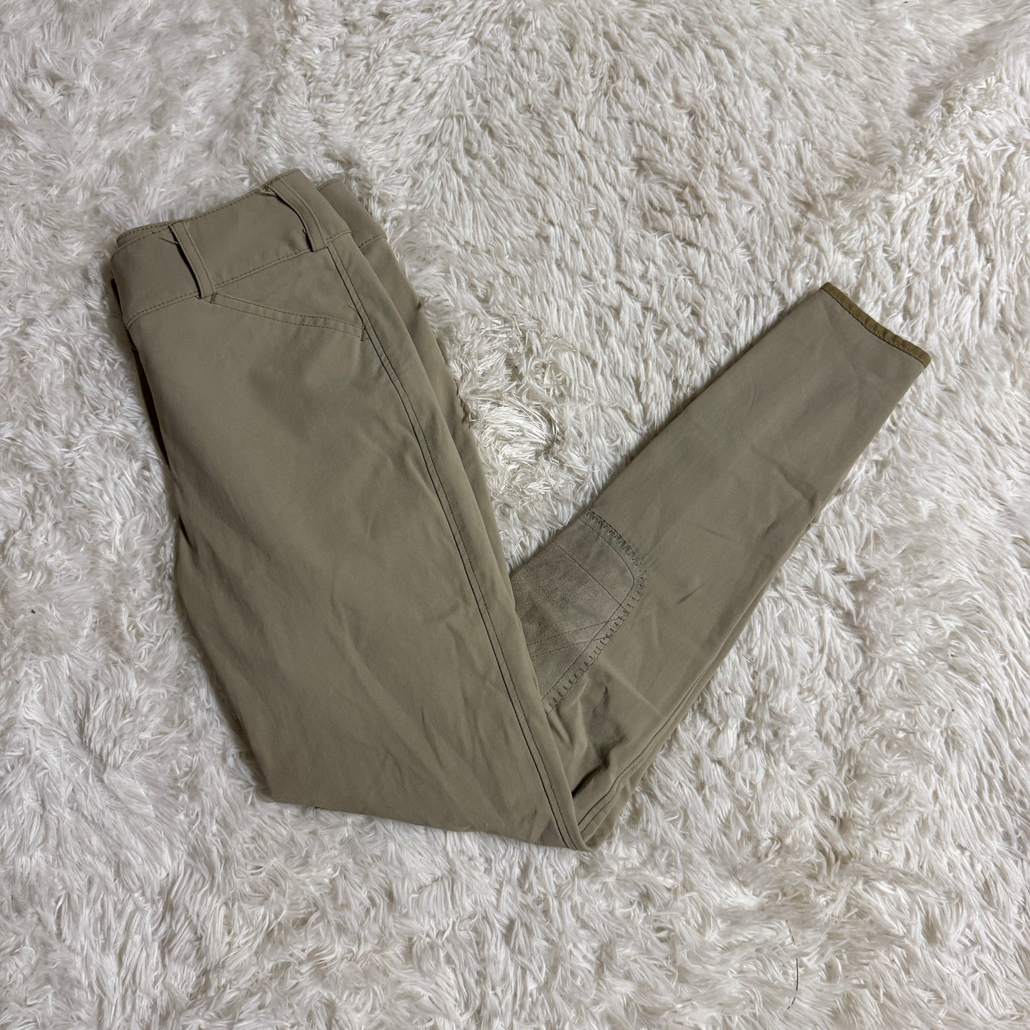 Women’s Size 28L Tan Pikeur Knee Patch Horseback Riding Breeches