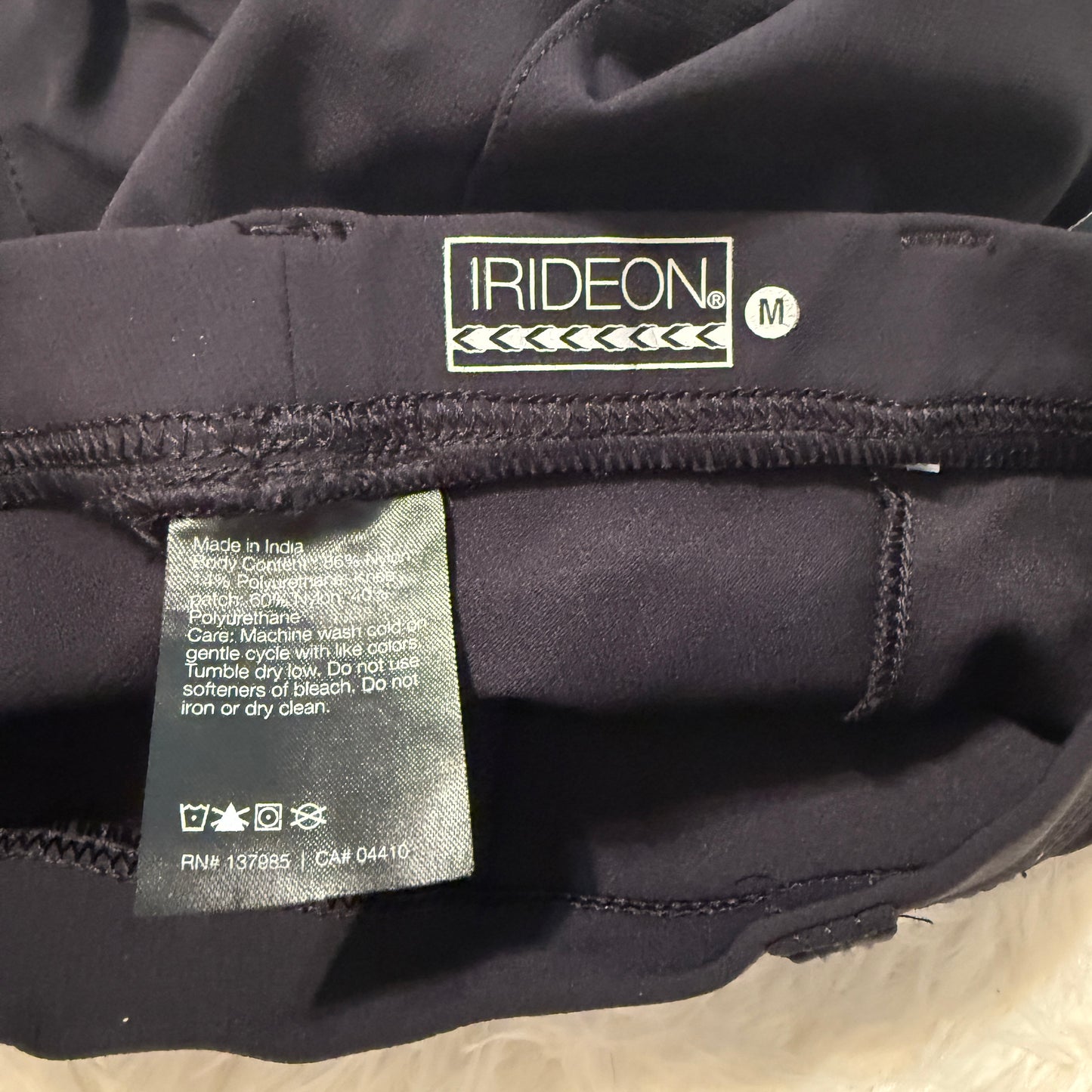 New Child’s Medium Black Irideon Cadence Knee Patch Horseback Riding Tights