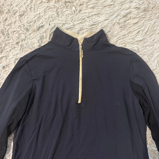 Women’s Medium Black EIS Long Sleeve Horseback Riding Sunshirt