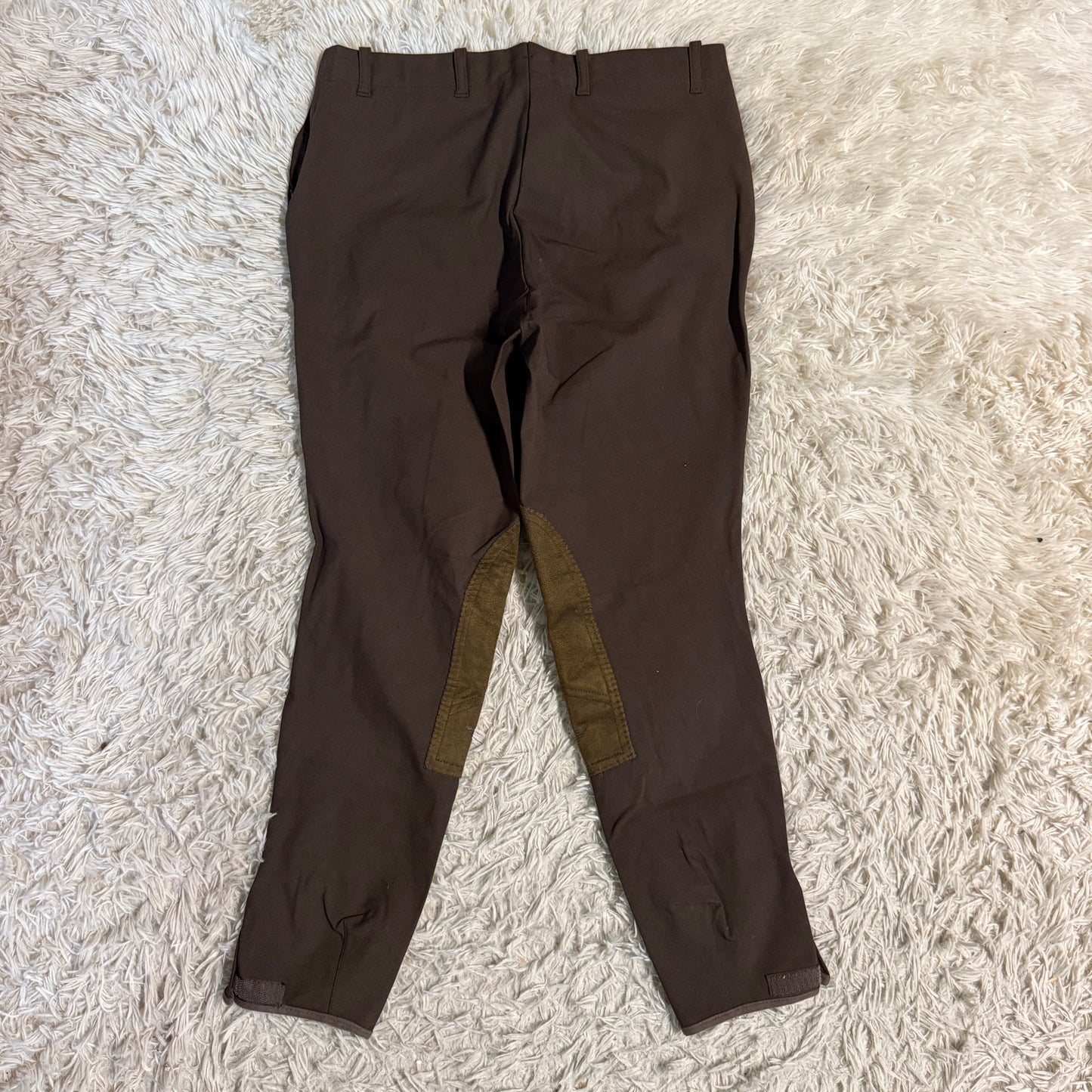 Women’s Size 32R Brown Tuffrider Knee Patch Horseback Riding Breeches
