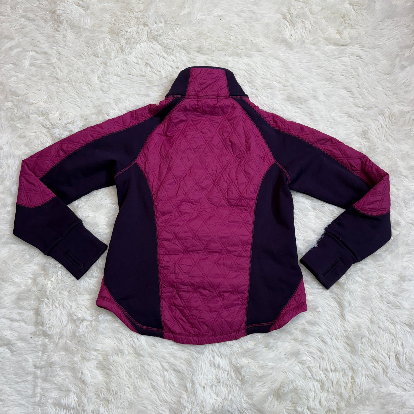 Women’s Size 12 Pink/Purple Horze Winter Horseback Riding Zip Up Jacket