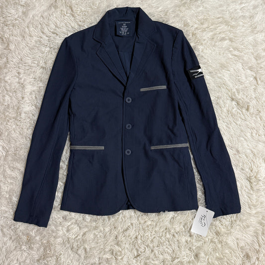 Men’s Size 32 (XS) Navy Free Ride Equestrian Mesh Horseback Riding Show Coat