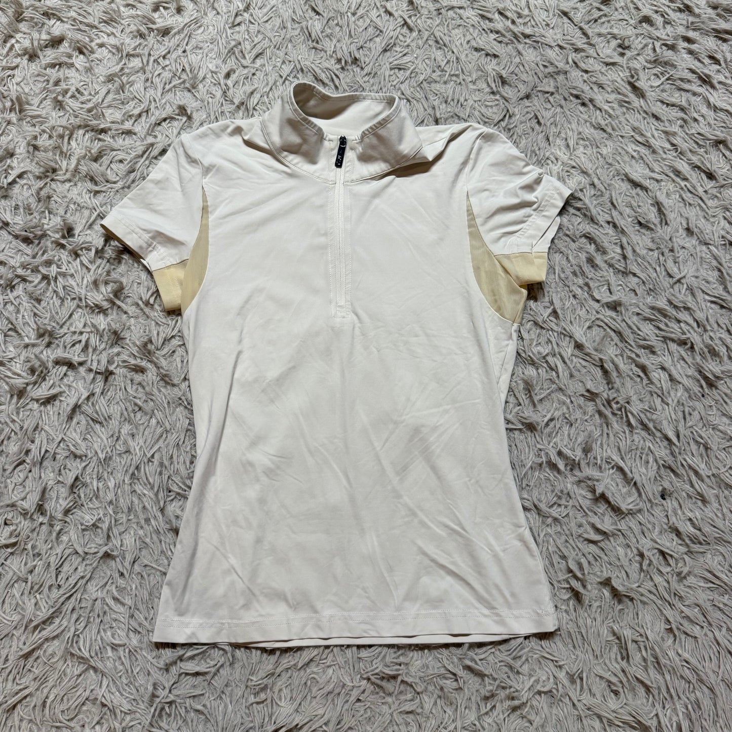 Women’s XS White PS Of Sweden Short Sleeve Horseback Riding Sunshirt