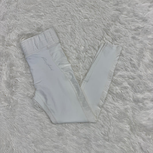 Child’s Medium White Kingsland Full Seat Horseback Riding Tights