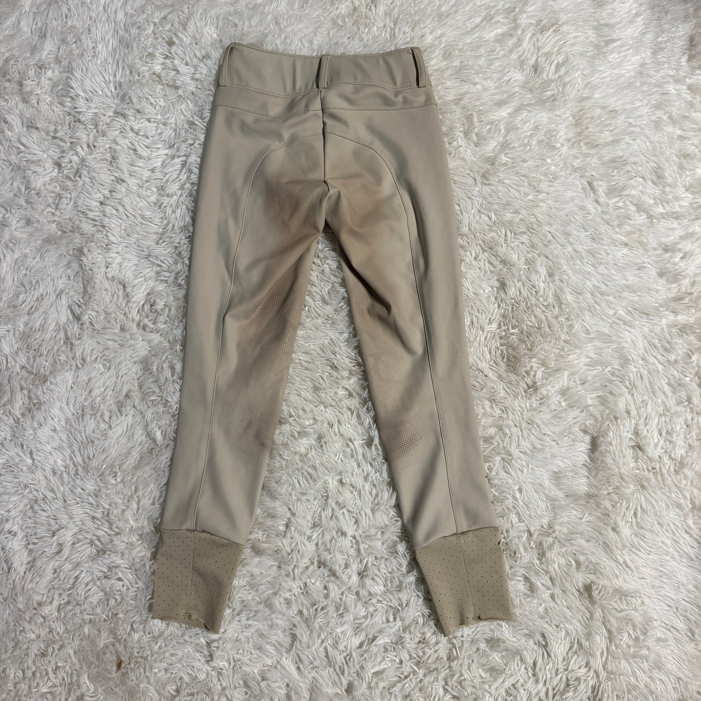 Child’s 10-11 Years Tan Kismet Knee Patch Horseback Riding Breeches