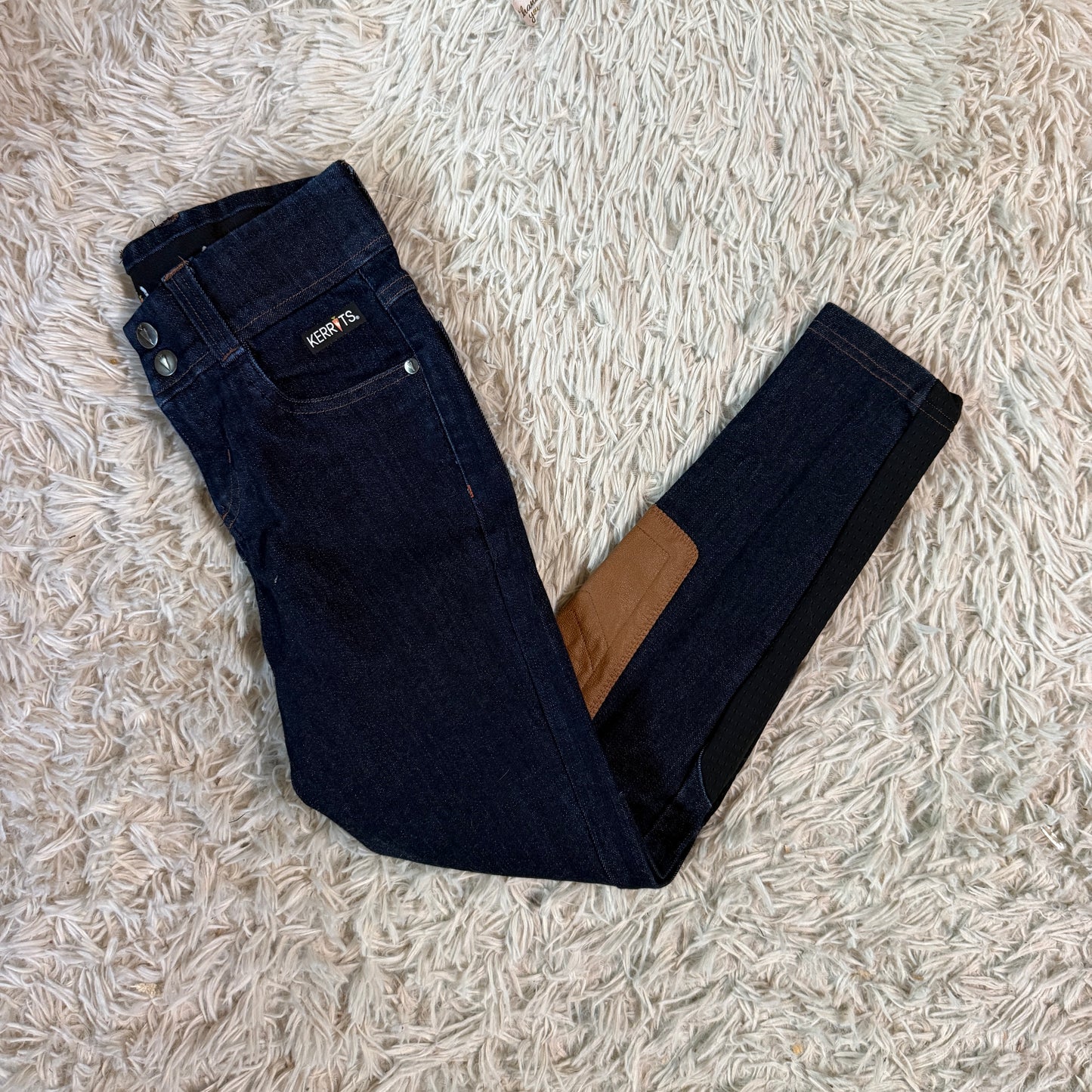 Child’s Small Jean Kerrits Knee Patch Horseback Riding Breeches