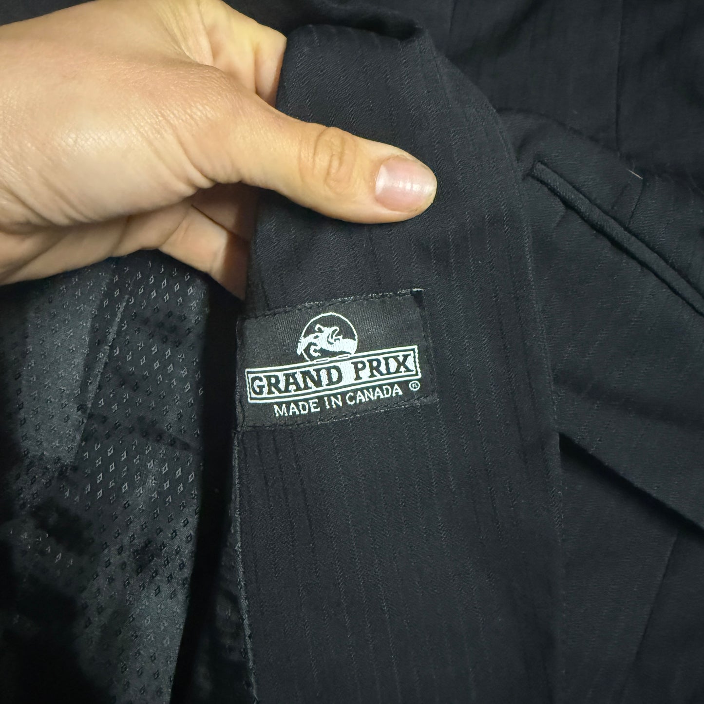 Women’s Size 12T Slim Black Grand Prix Horseback Riding Show Coat