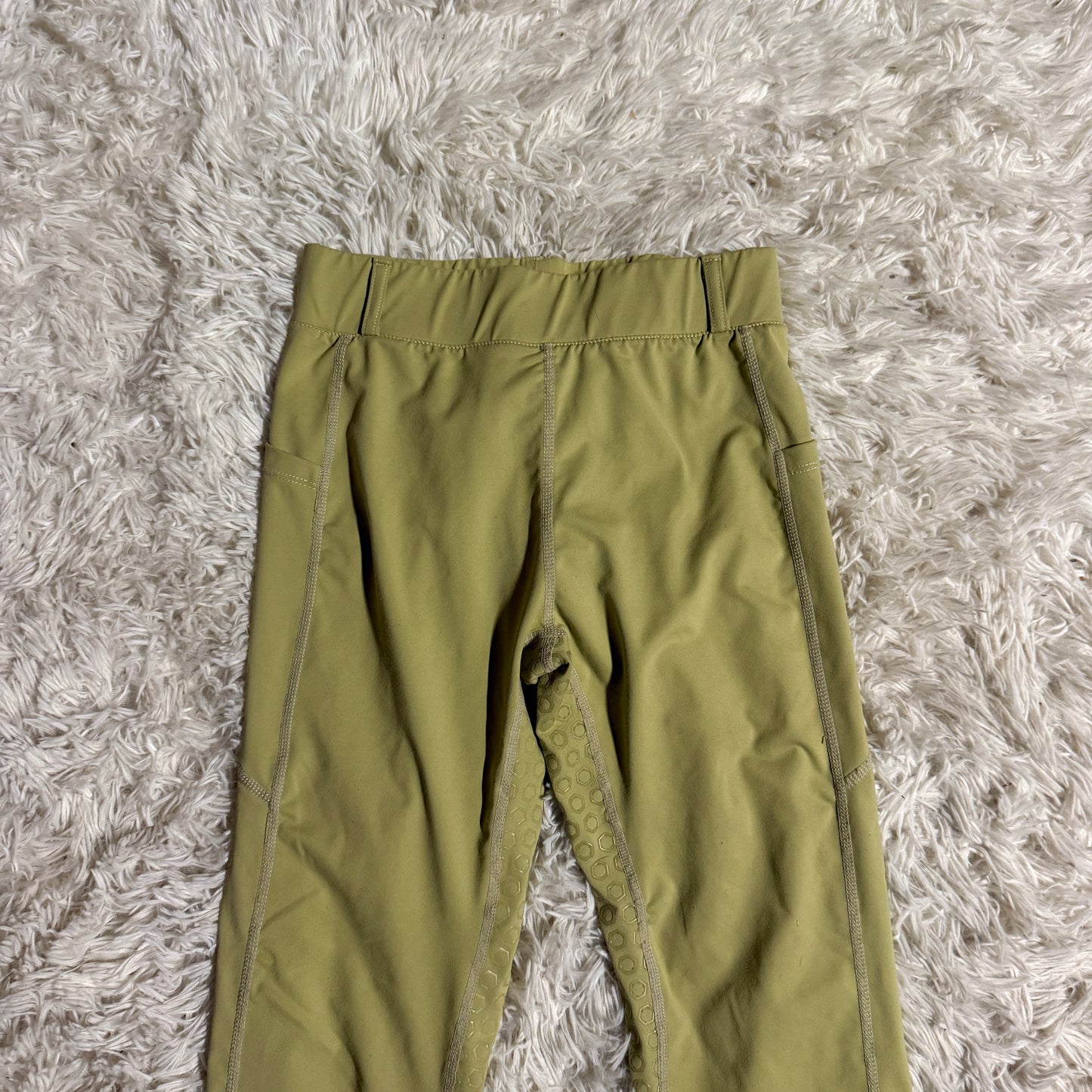 Child’s Large Tan FitsT4 Full Seat Horseback Riding Breeches
