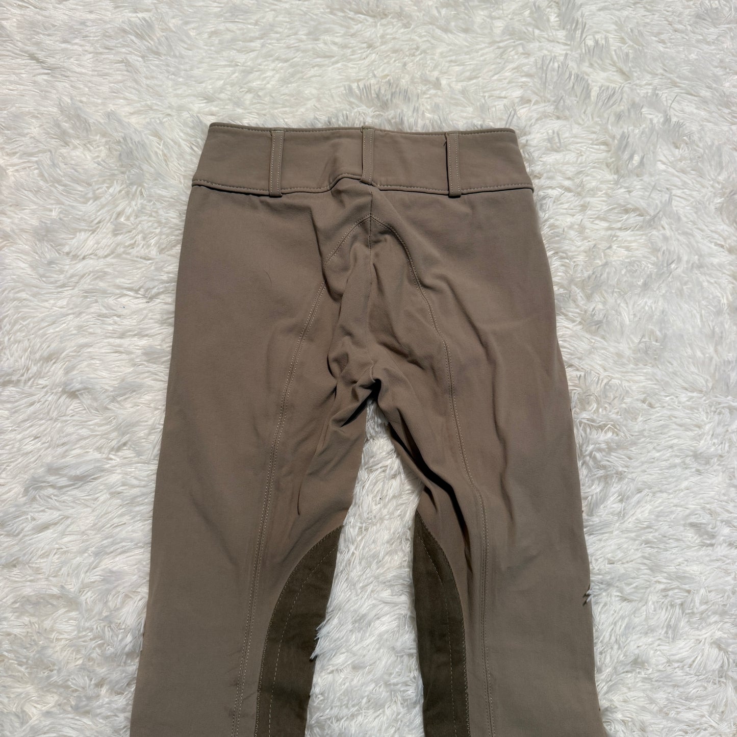 Child’s Size 8L Tan Tailored Sportsman Knee Patch Horseback Riding Jodphurs