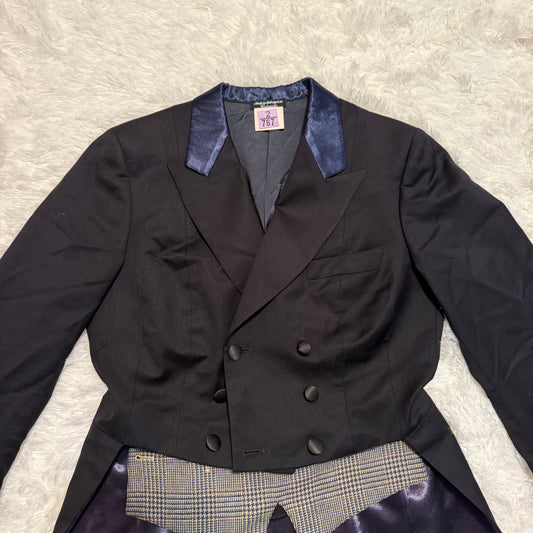 Women’s Size 14T Navy Grand Prix Hadfield Horseback Riding Shadbelly