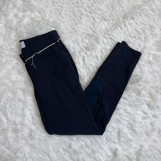 Women’s Size 26R Navy Lo-Ride Knee Patch Horseback Riding Breeches
