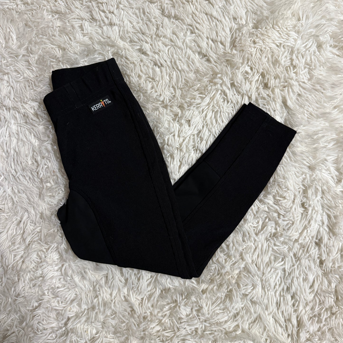 Child’s Medium Black Kerrits Full Seat Horseback Riding Tights