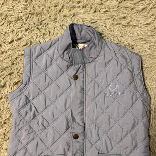 Women’s Large Blue TuffRider Horseback Riding Winter Vest