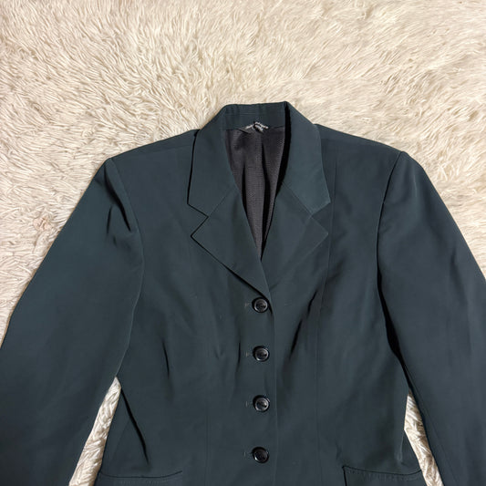 Women’s Size 10R Green Grand Prix Horseback Riding Show Coat