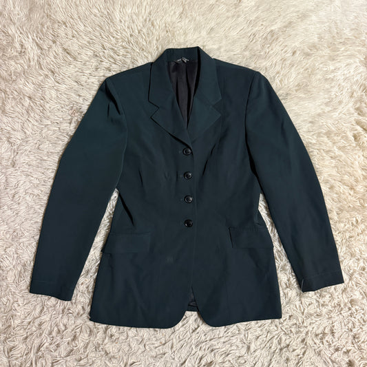 Women’s Size 10R Green Grand Prix Horseback Riding Show Coat