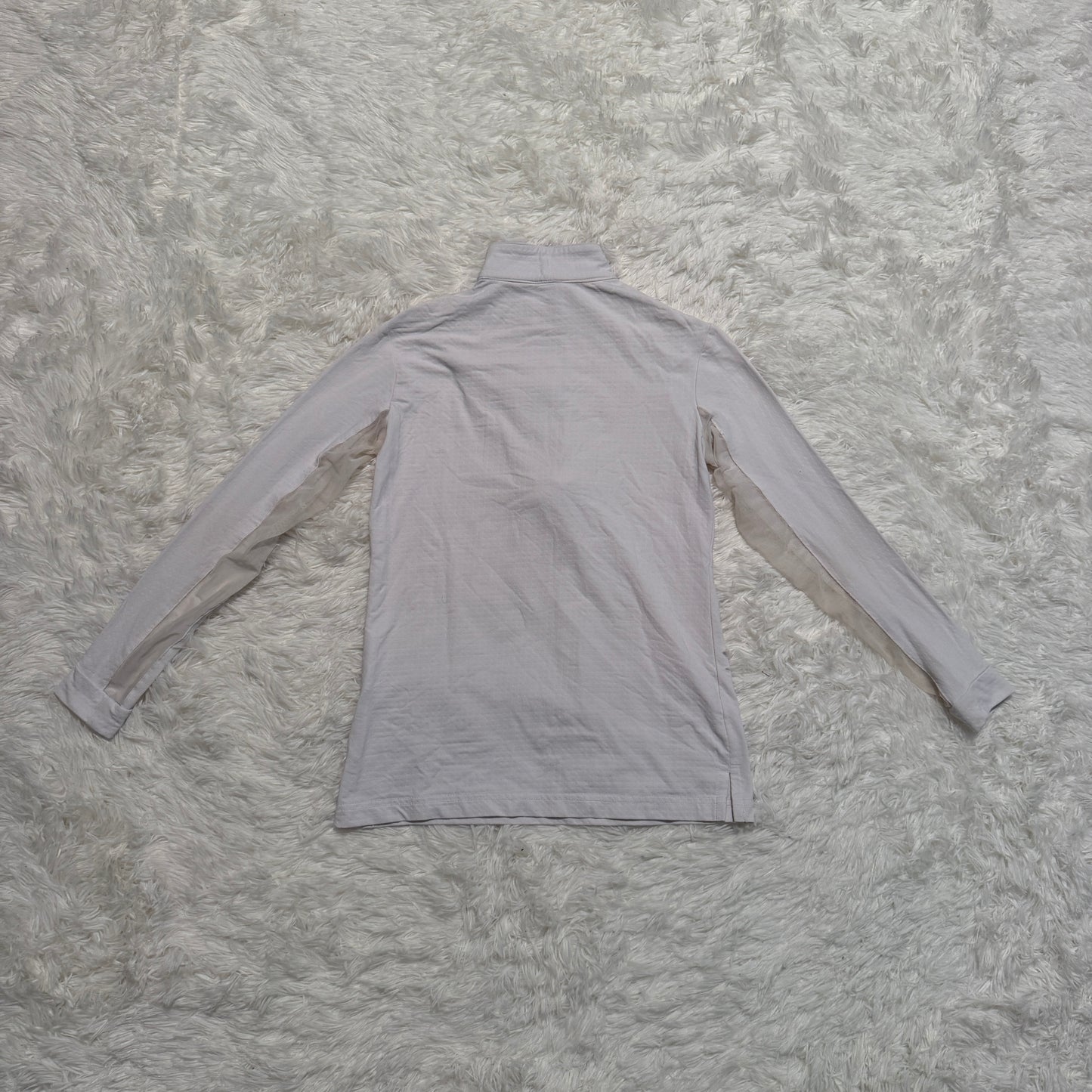 Child’s Small White EIS Long Sleeve Horseback Riding Sunshirt