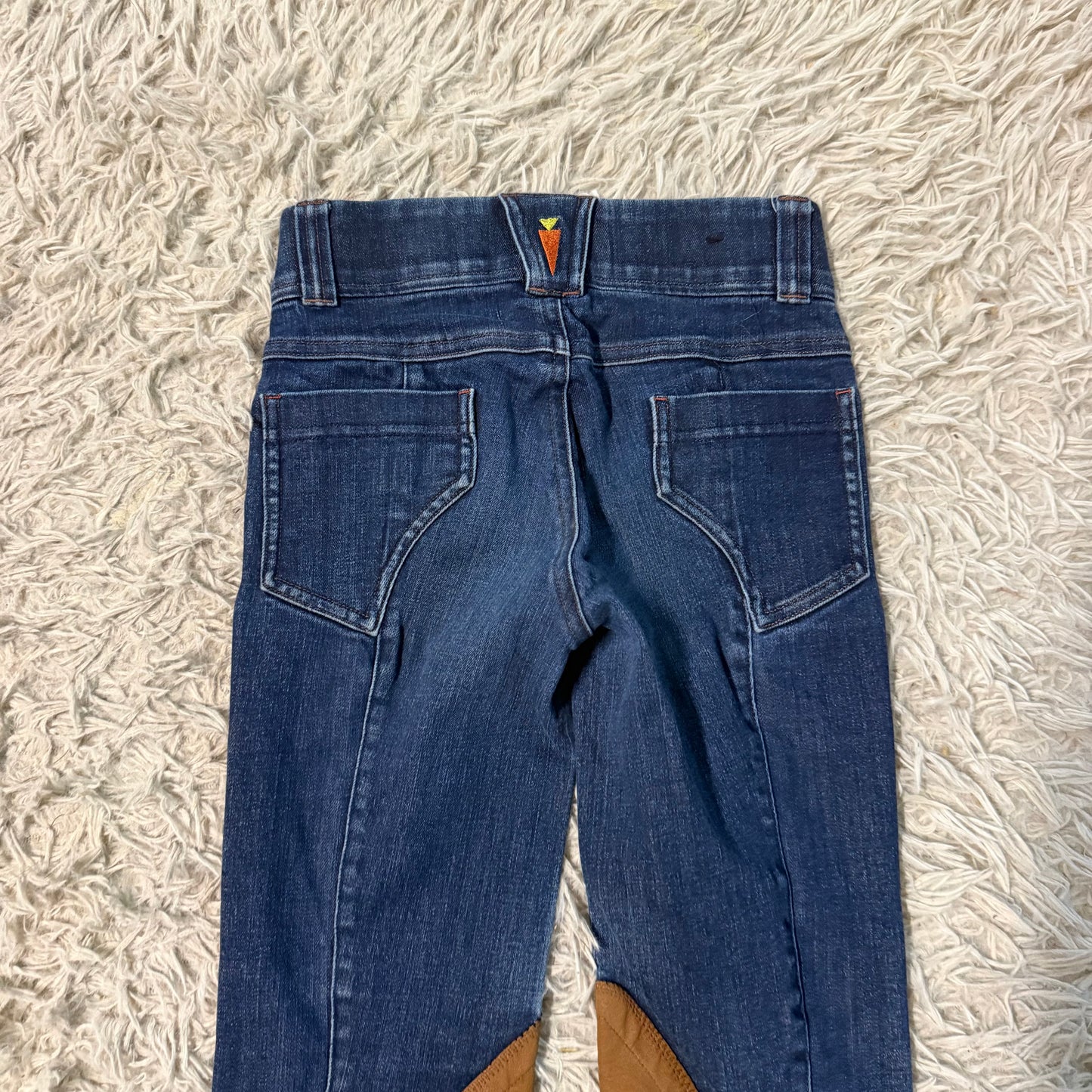 Girl’s Small Jean Kerrits Knee Patch Horseback Riding Breeches