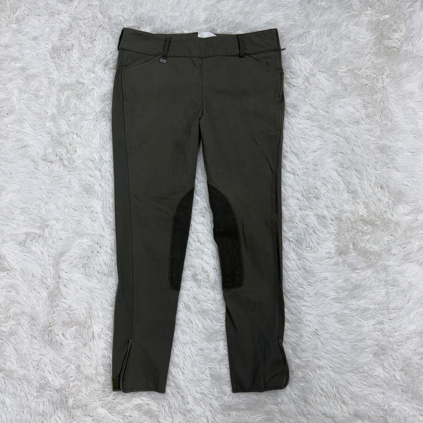 Women’s Size 30R Green Shires Knee Patch Horseback Riding Breeches