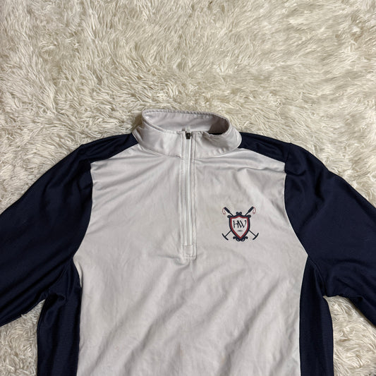 Women’s XXL Navy/White Horseware Long Sleeve Horseback Riding Sunshirt
